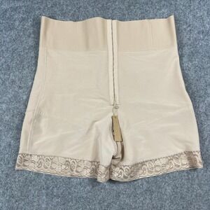 Shapelly‎ Shaping Shorts Women's 6XL Lace Trimmed Beige Shapewear Panties